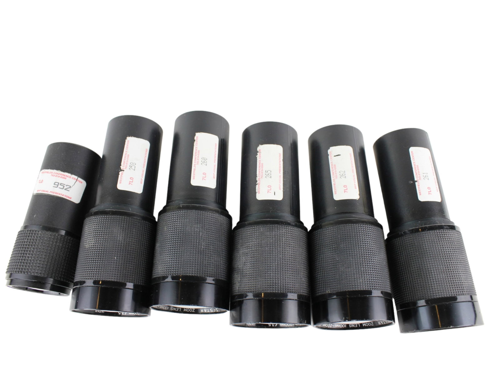 Six Projector Lenses - 4