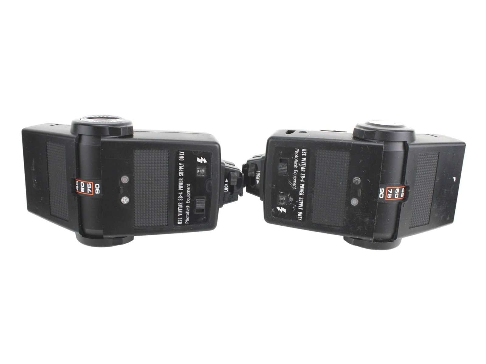 Eight Vivitar Camera Flashes - 7