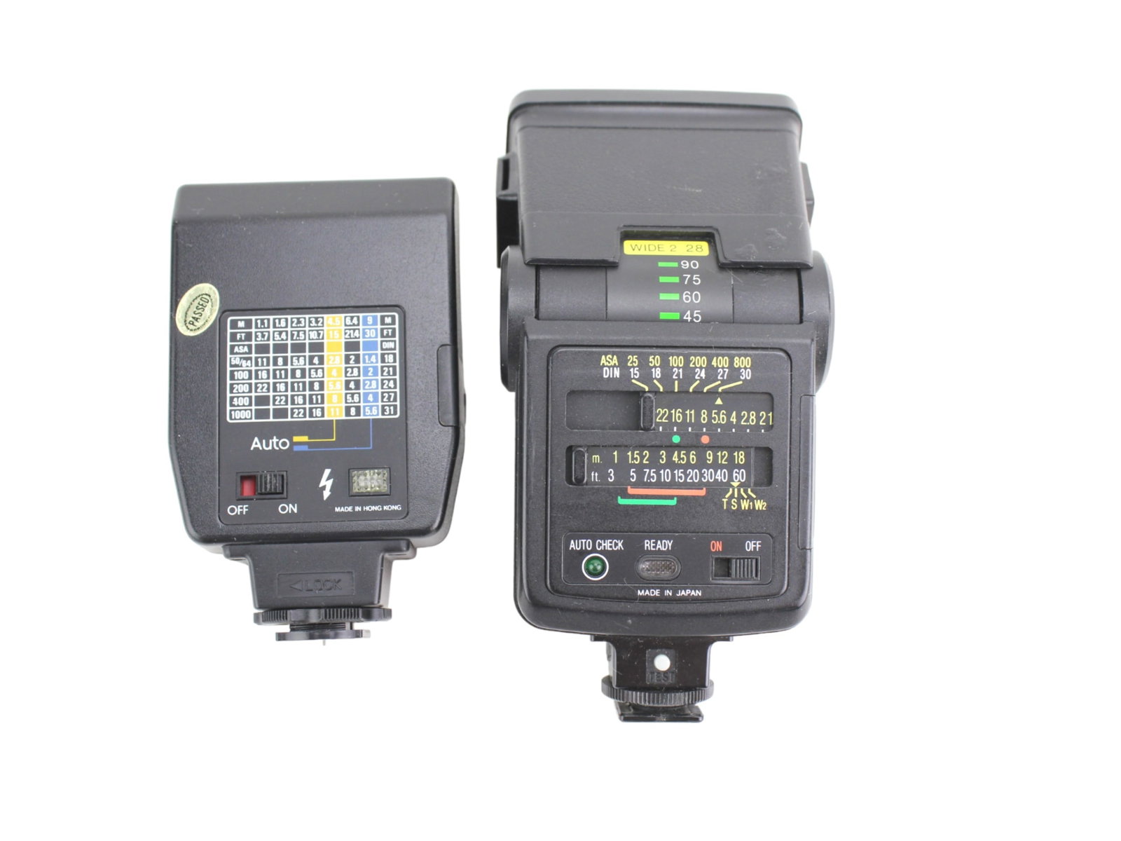 NINE VARIOUS CAMERA FLASHES - 11