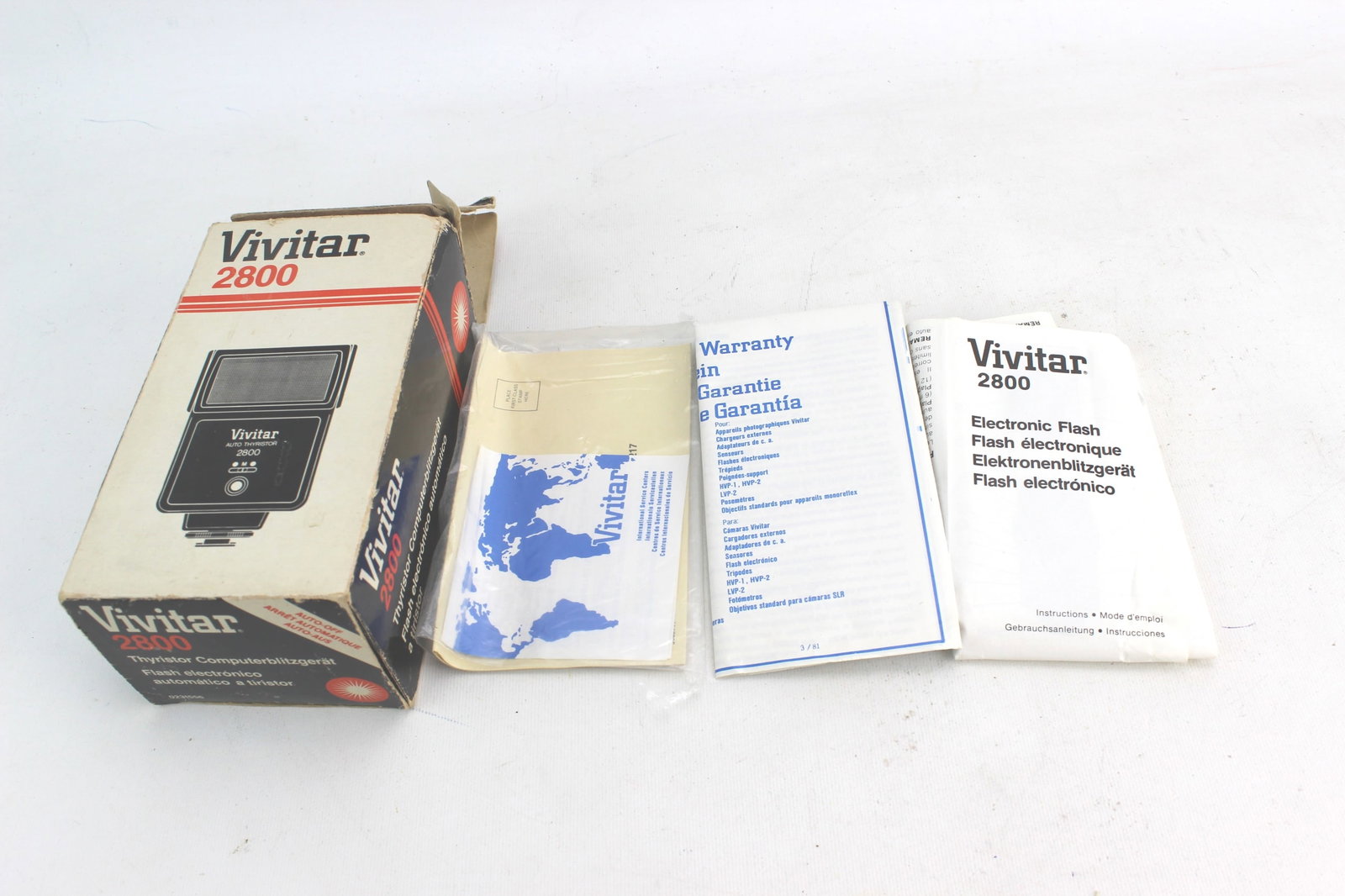 Vivitar 2800 Auto Thyristor Electronic Flash - 4