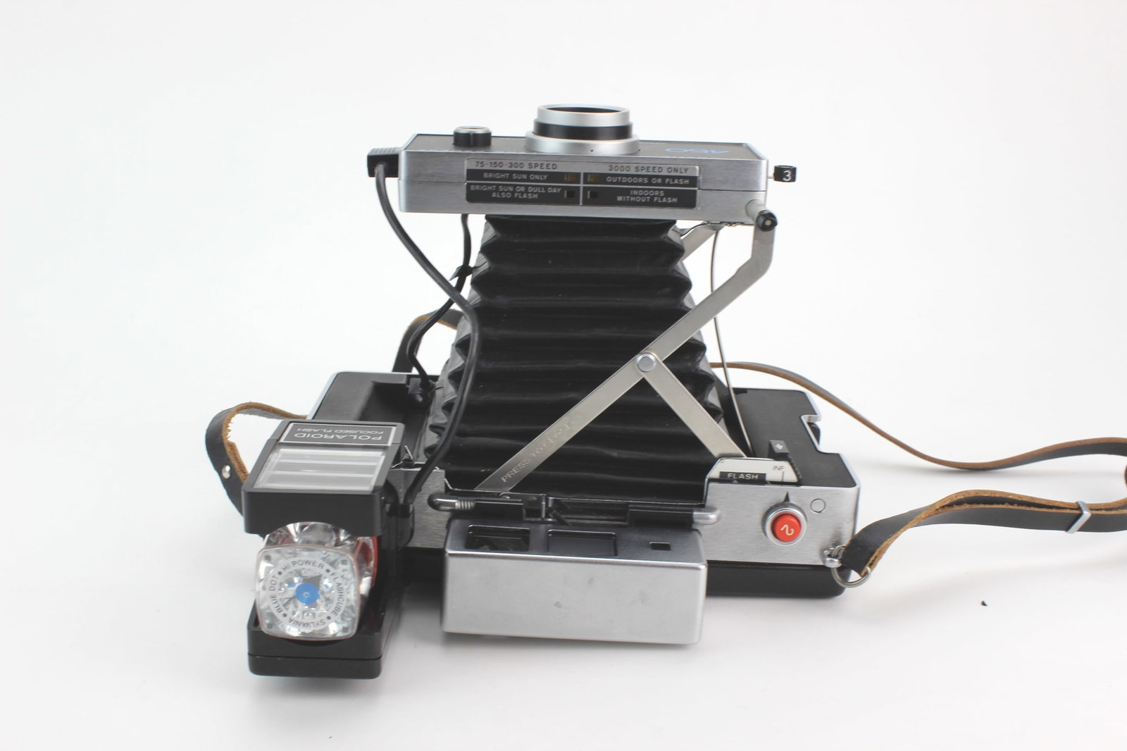 Polaroid Automatic 450 Land Camera Set - 7