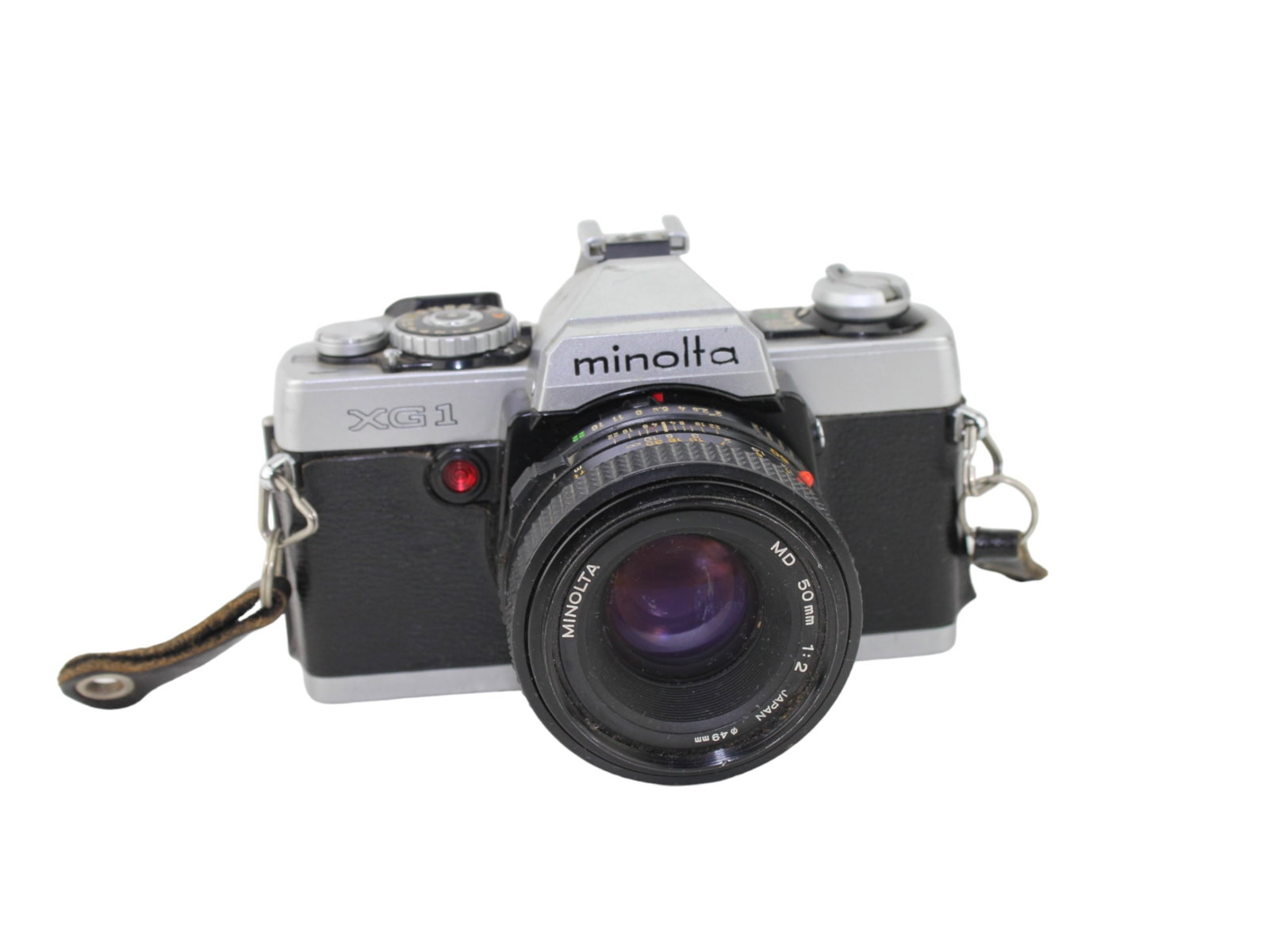 MINOLTA XG-1 35MM SLR CAMERA: Minolta XG-1 35 mm SLR camera, circa 1979.