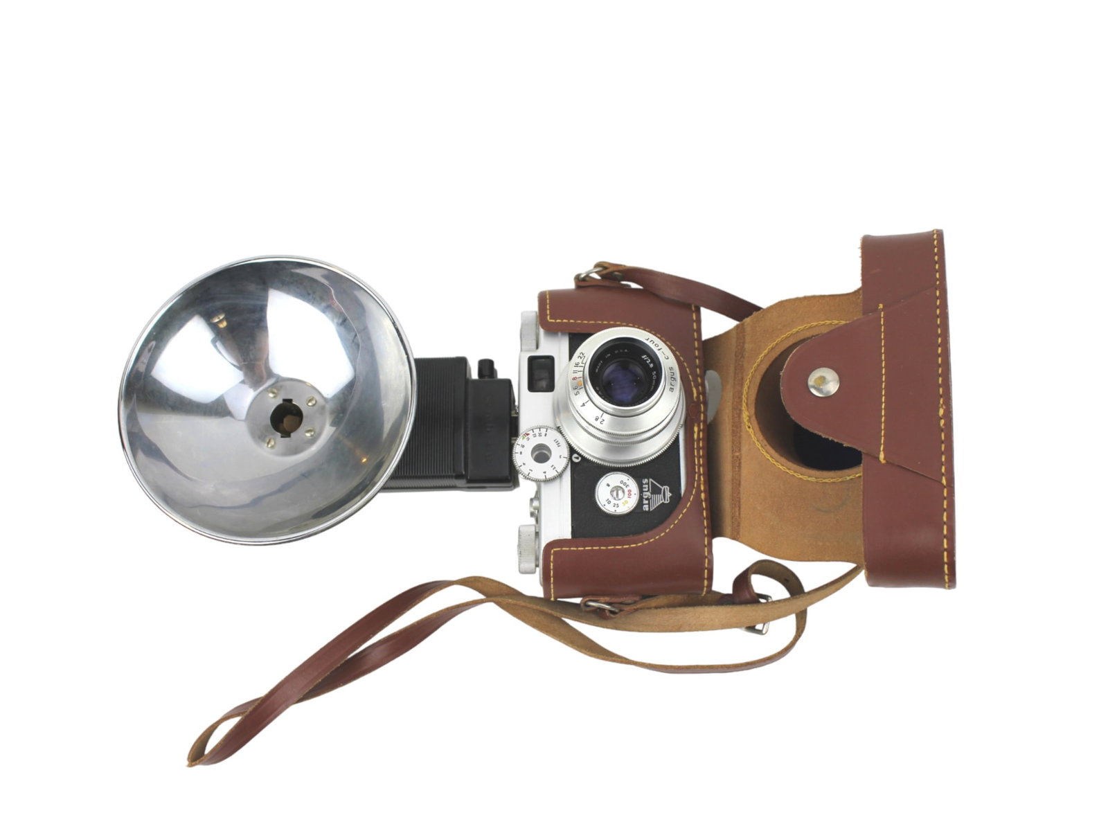 ARGUS C-FOUR CAMERA WITH FLASH CASE (1 of 14)