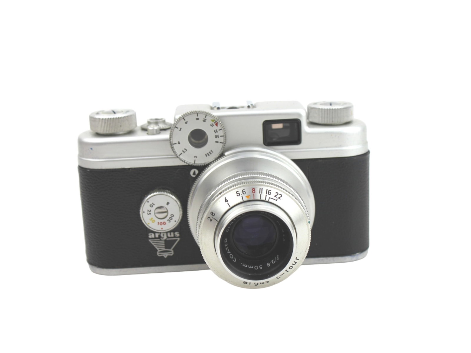 ARGUS C-FOUR CAMERA WITH FLASH CASE - 2