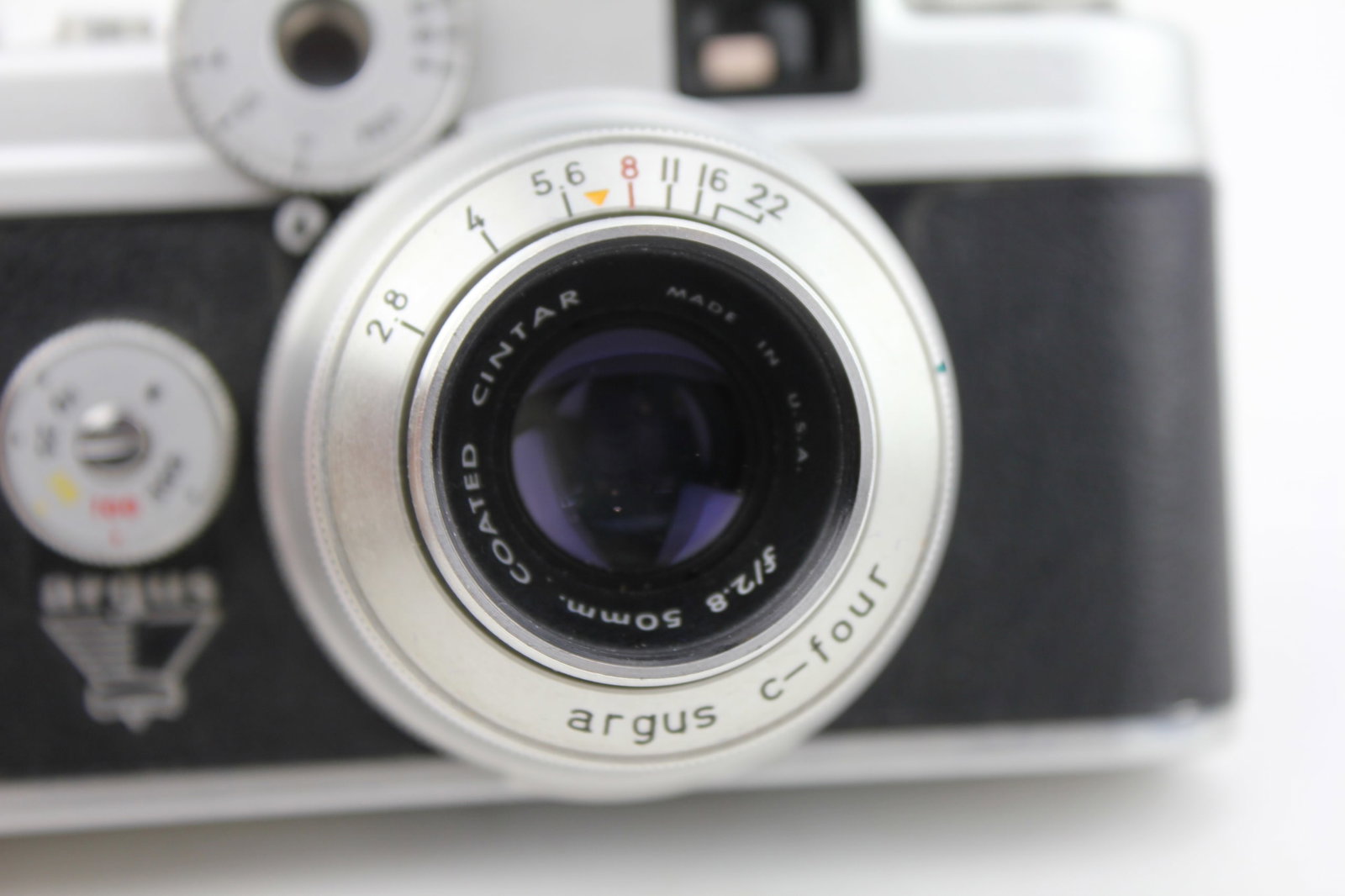 ARGUS C-FOUR CAMERA WITH FLASH CASE - 9