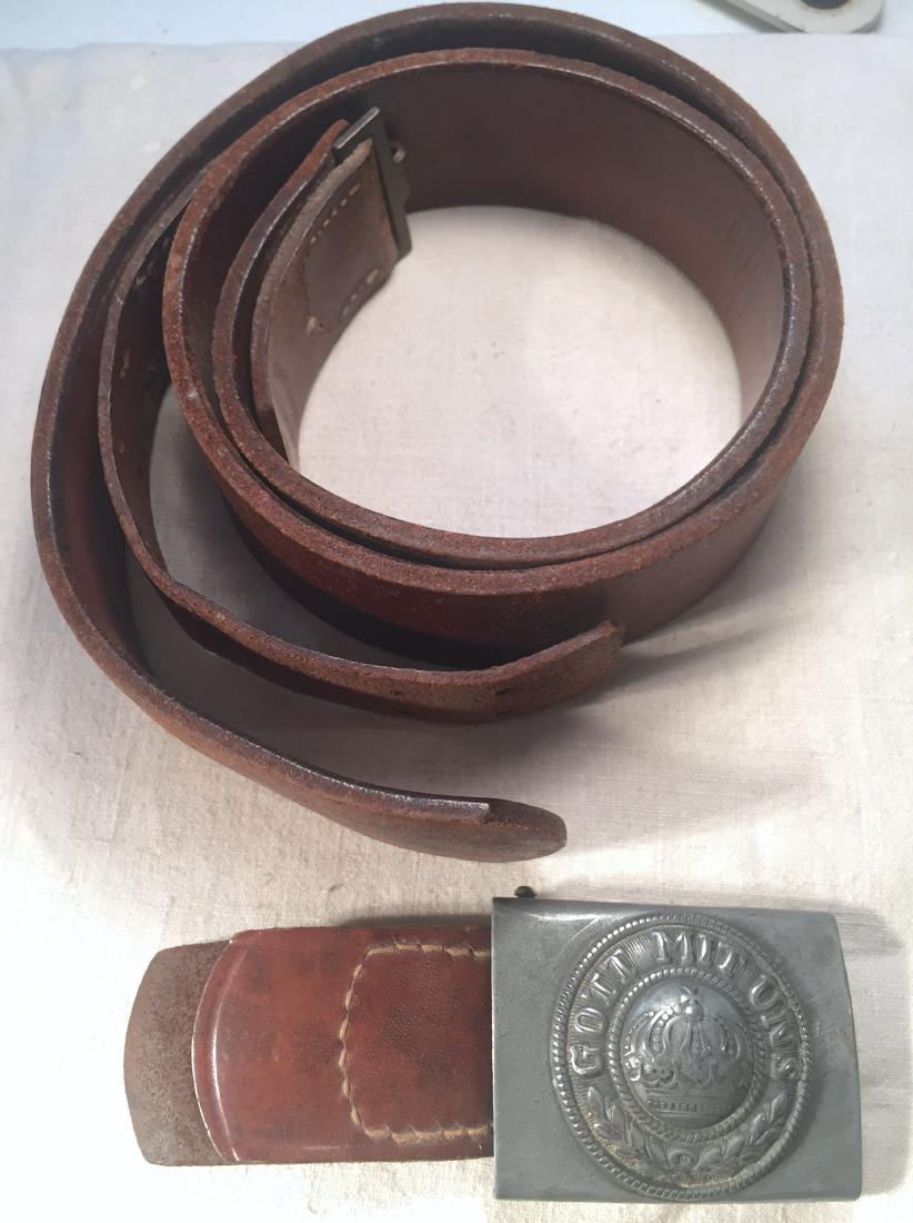 WWI German Belt & Buckle dated 1913 (1 of 6)