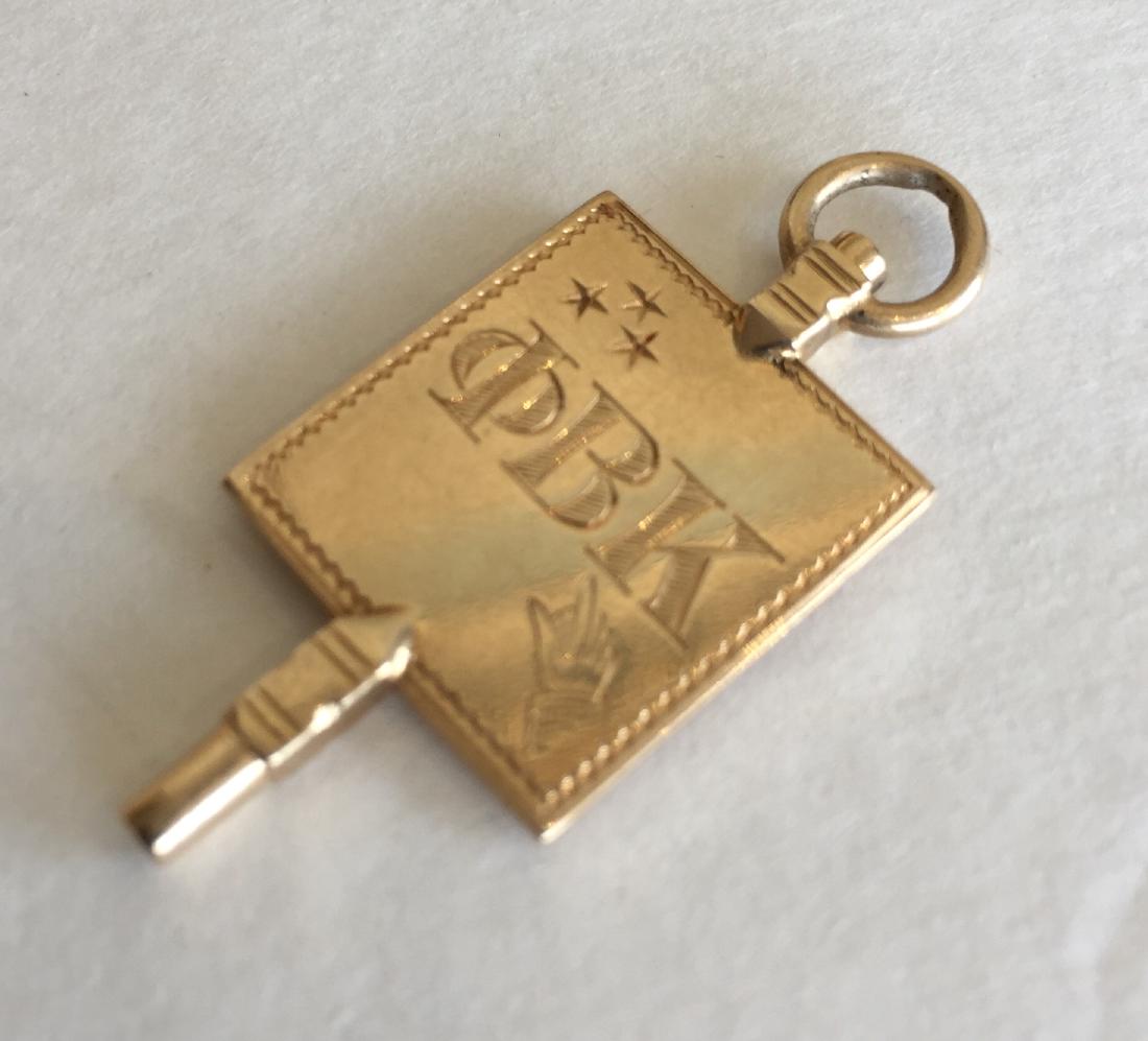 1934 Phi Beta Kappa Key Williams College (1 of 3)