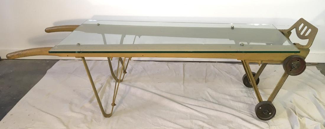 Antique Bradley & Hubbard Industrial Cart Coffee Table (1 of 5)
