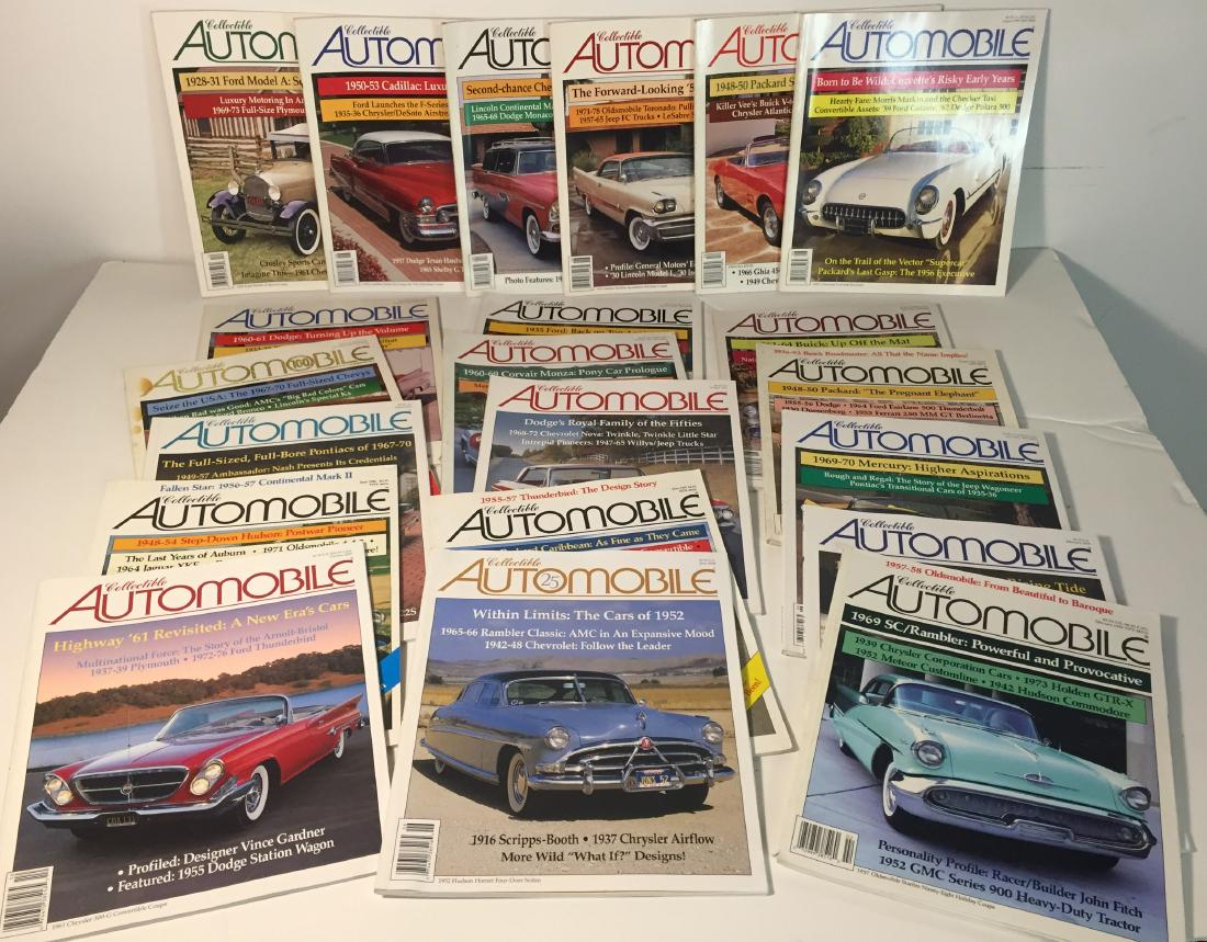 Collectible Automobile Magazines Lot of 21