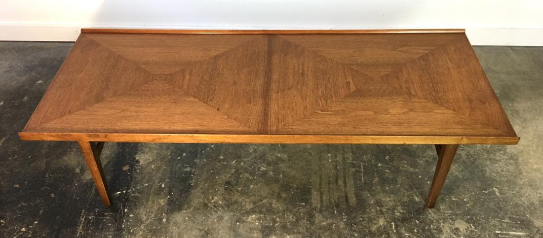 Coffee Table with Diamond Inlay Pattern (1 of 4)