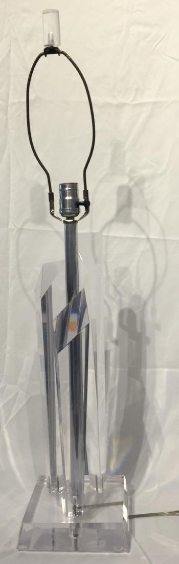 Mid Century Lucite Lamp (1 of 4)