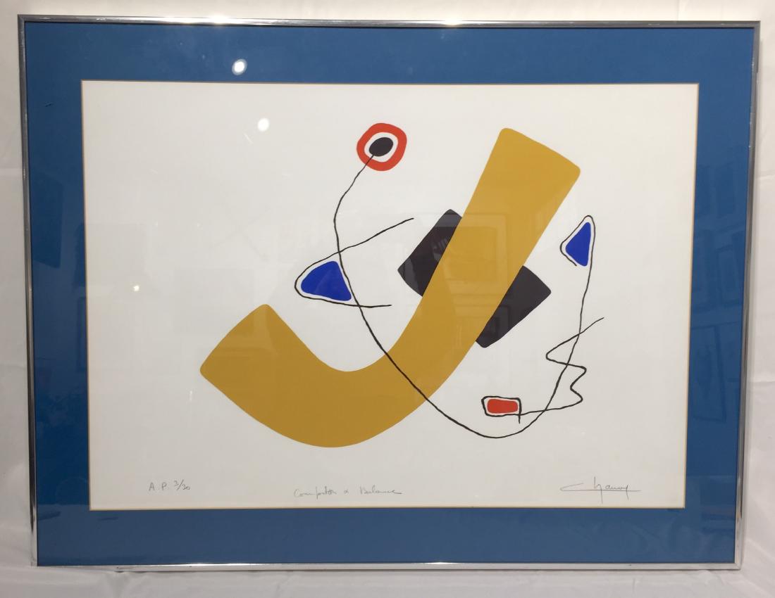 Lionel Chauve Print in Frame (1 of 4)