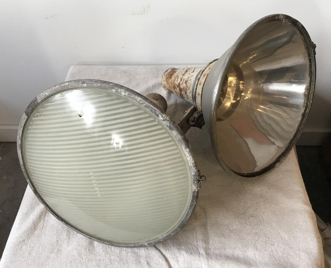 Two 1940s Industrial Lights (1 of 6)