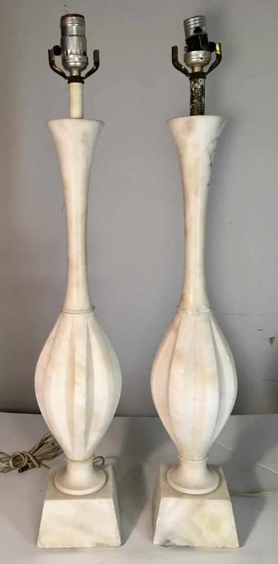 Pair Vintage Marble Lamps (1 of 6)