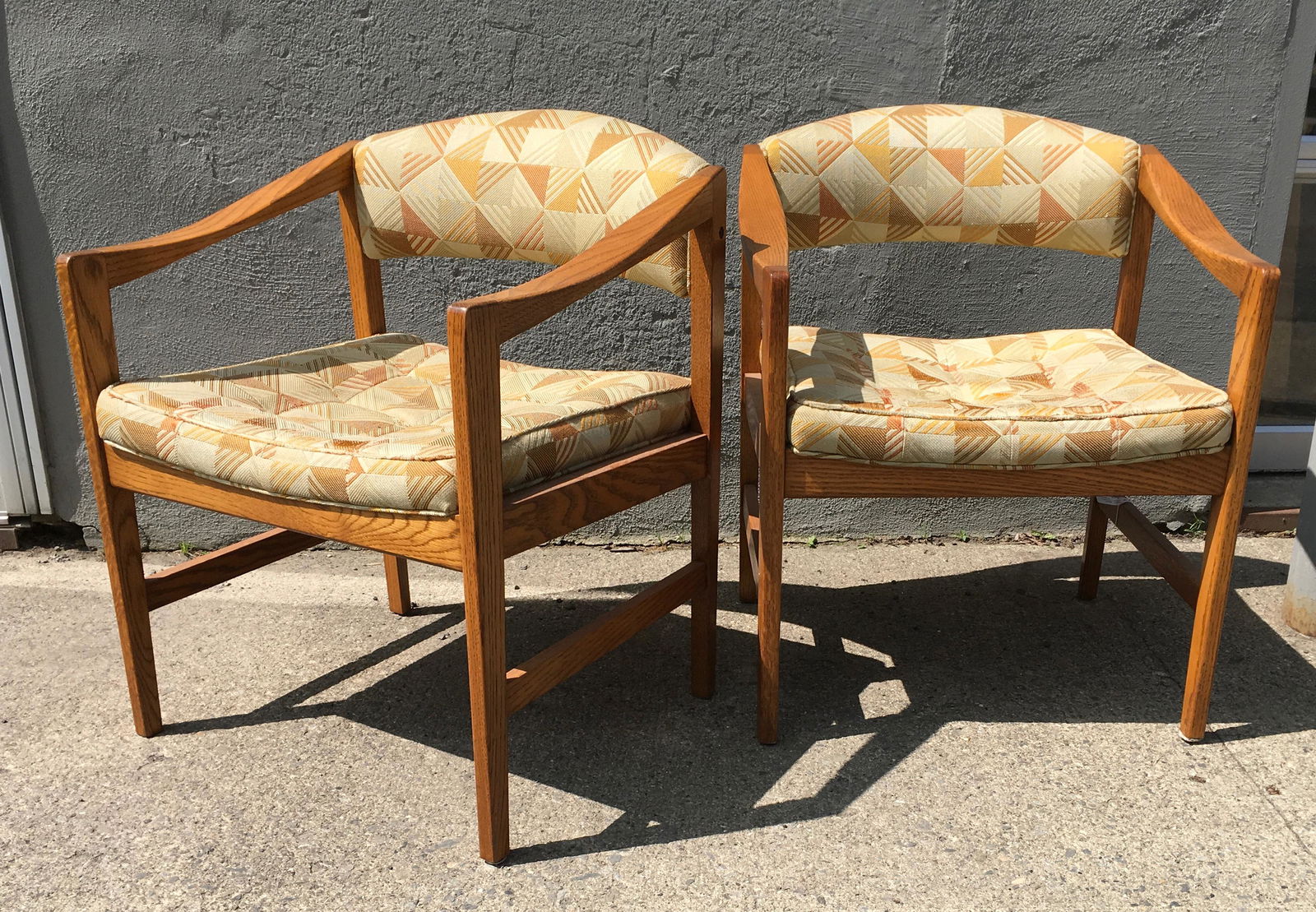 Open Arm Arm Chairs by Dunbar (1 of 3)