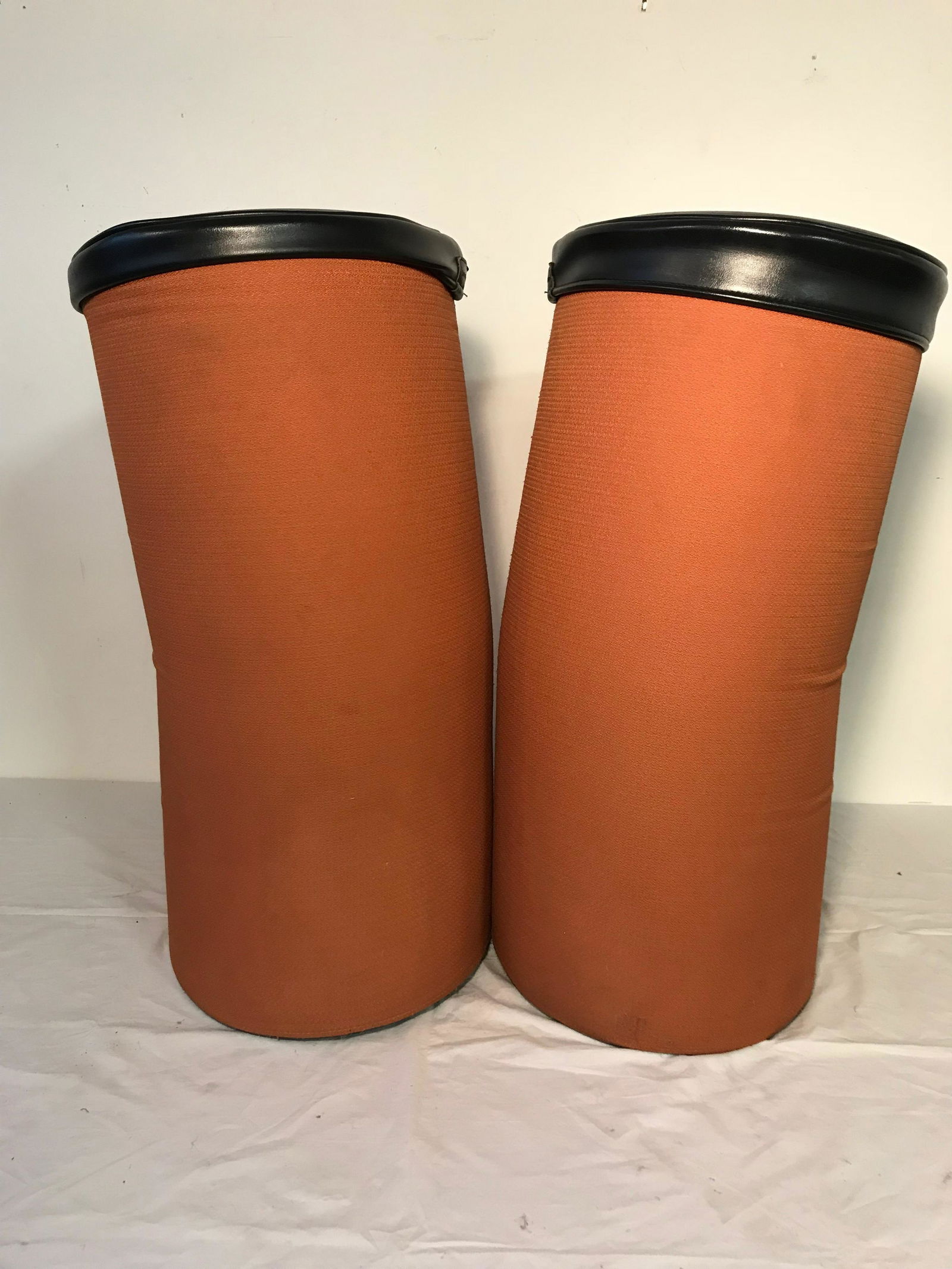Pair "Crushed Can" Stools by Steelcase pair 2 (1 of 2)