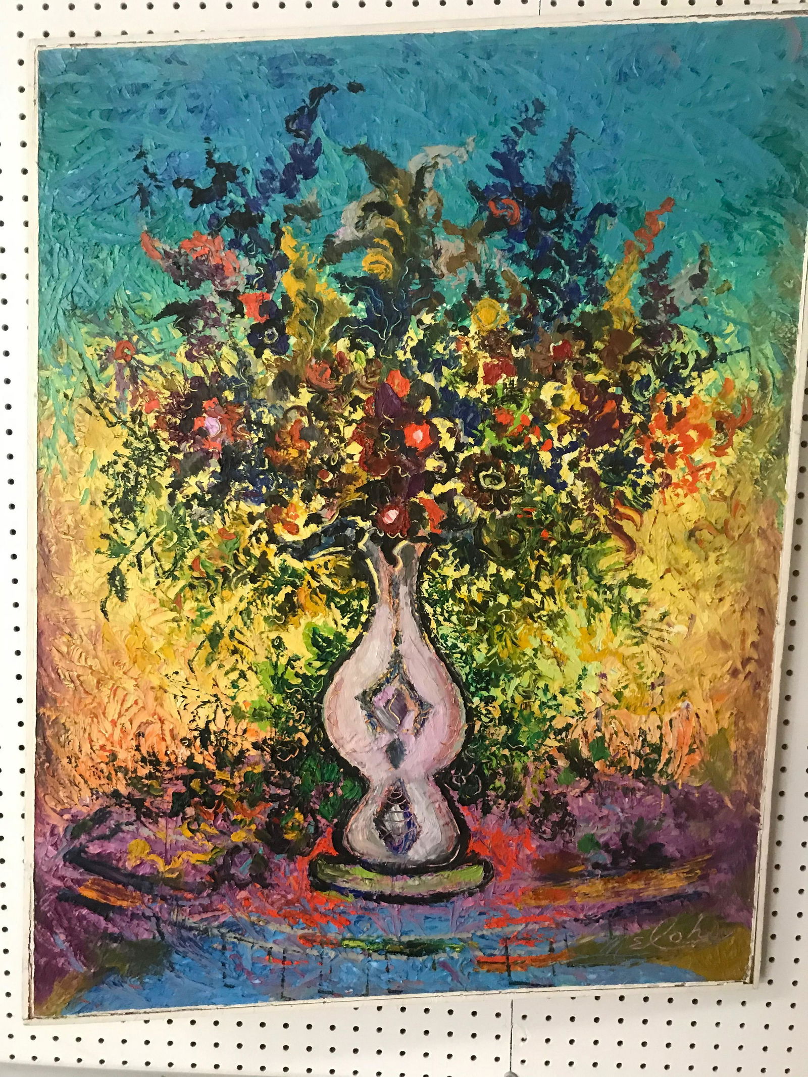 Abstract Floral Still Life, Charles Melohs (1 of 4)