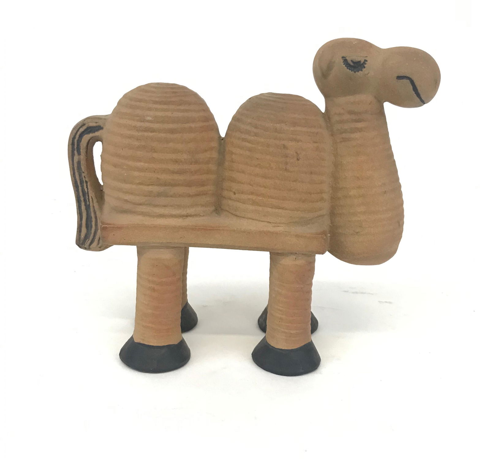 Ceramic Camel By Lisa Larson: Rare pottery Camel by Lisa Larson. 9" x 3" x 7.25"