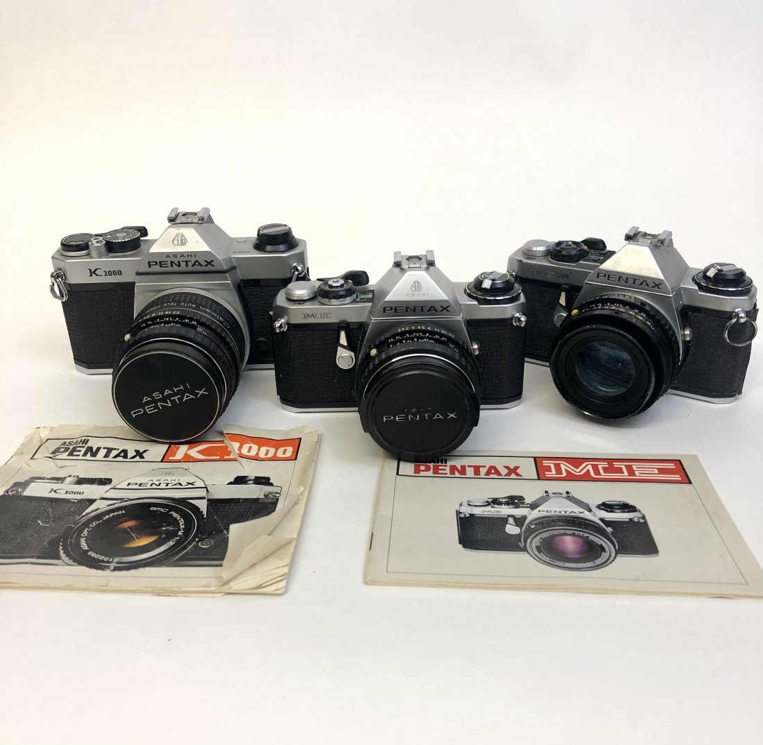 Three Pentax Cameras ME, ME Super and K1000 (1 of 12)