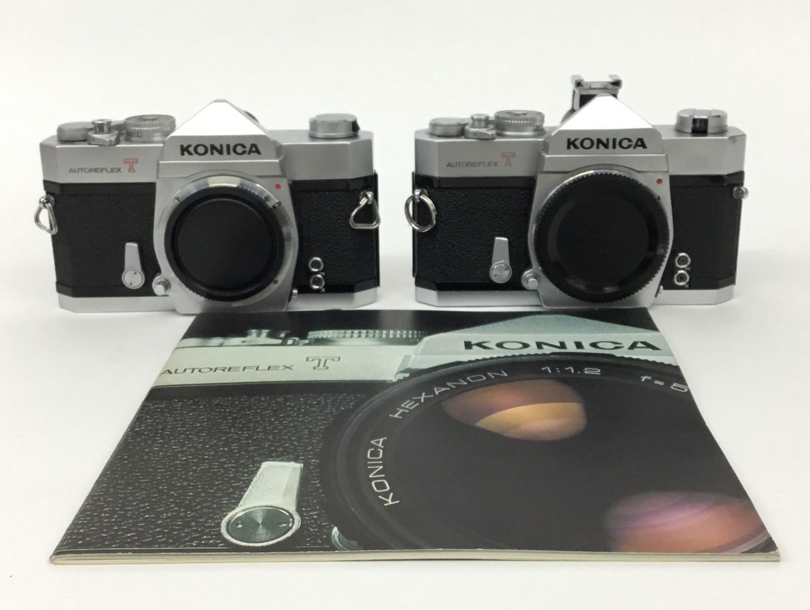 Two Konica Autoreflex T Camera Body with Manual (1 of 5)