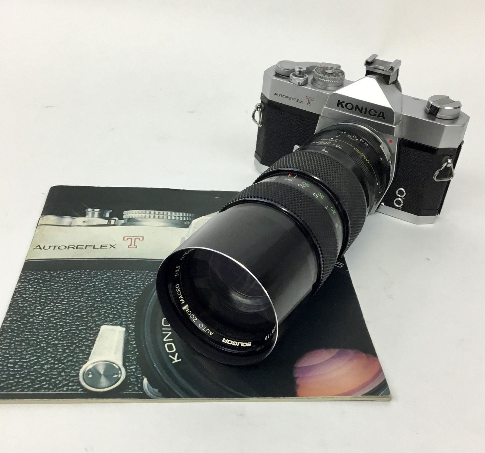 Konica Autoreflex T 35mm Camera with Manual (1 of 5)