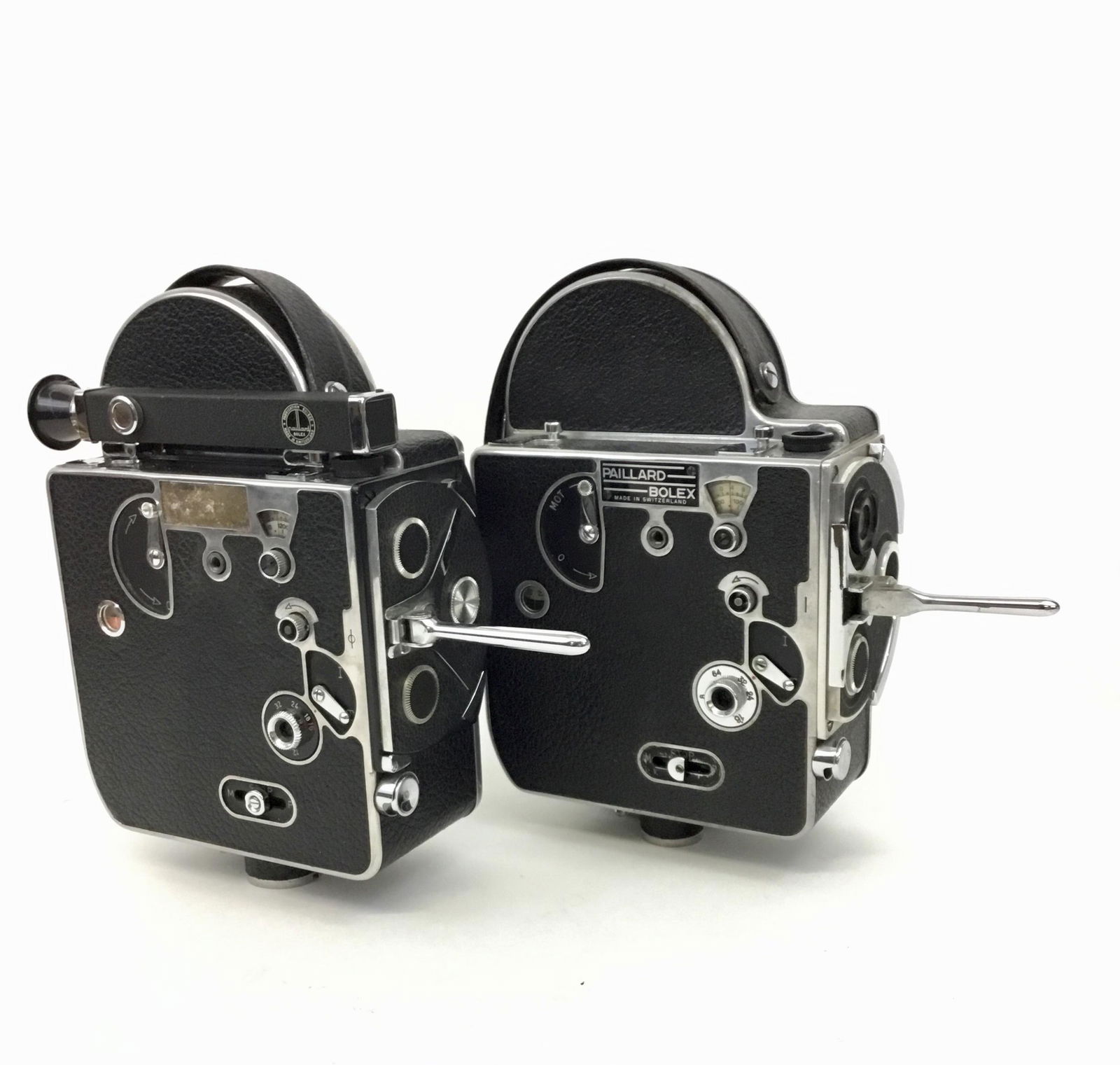 Two Vintage Paillard Bolex 8mm Movie Cameras 8 mm (1 of 9)