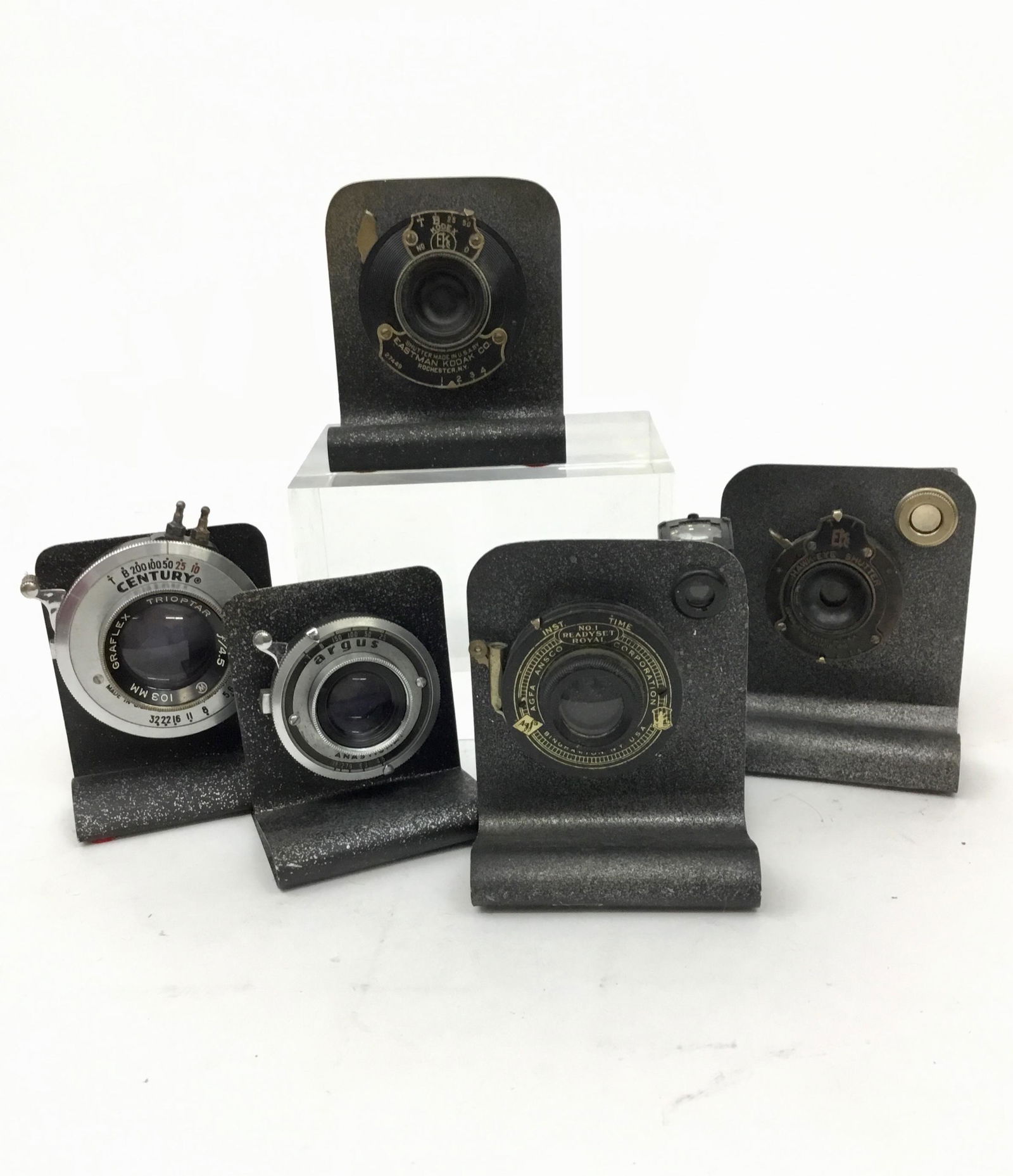 Vintage Antique Camera Lens on Stand Sales Display (1 of 7)