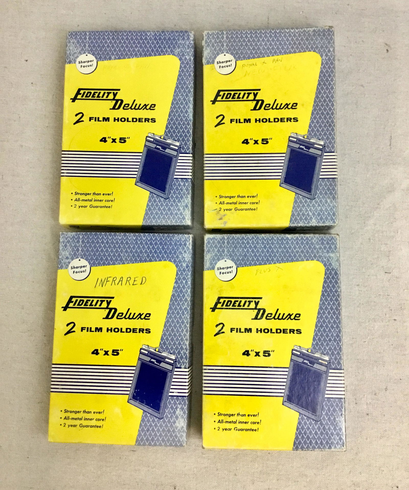 Vintage Fidelity Deluxe Large Format 4x5 Film Holders (1 of 3)