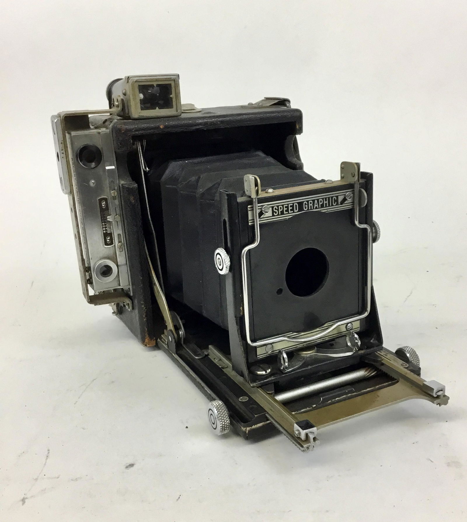 Graflex Speed Graphic Large Format Camera Leather (1 of 6)