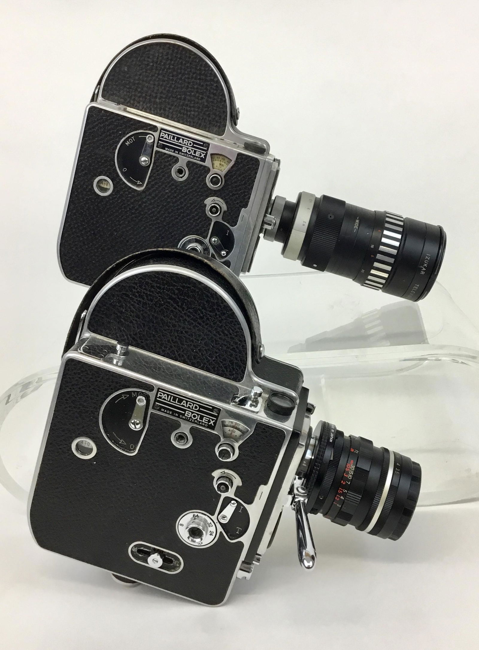 Vintage 16mm Bolex Movie Cameras with Lens (1 of 8)