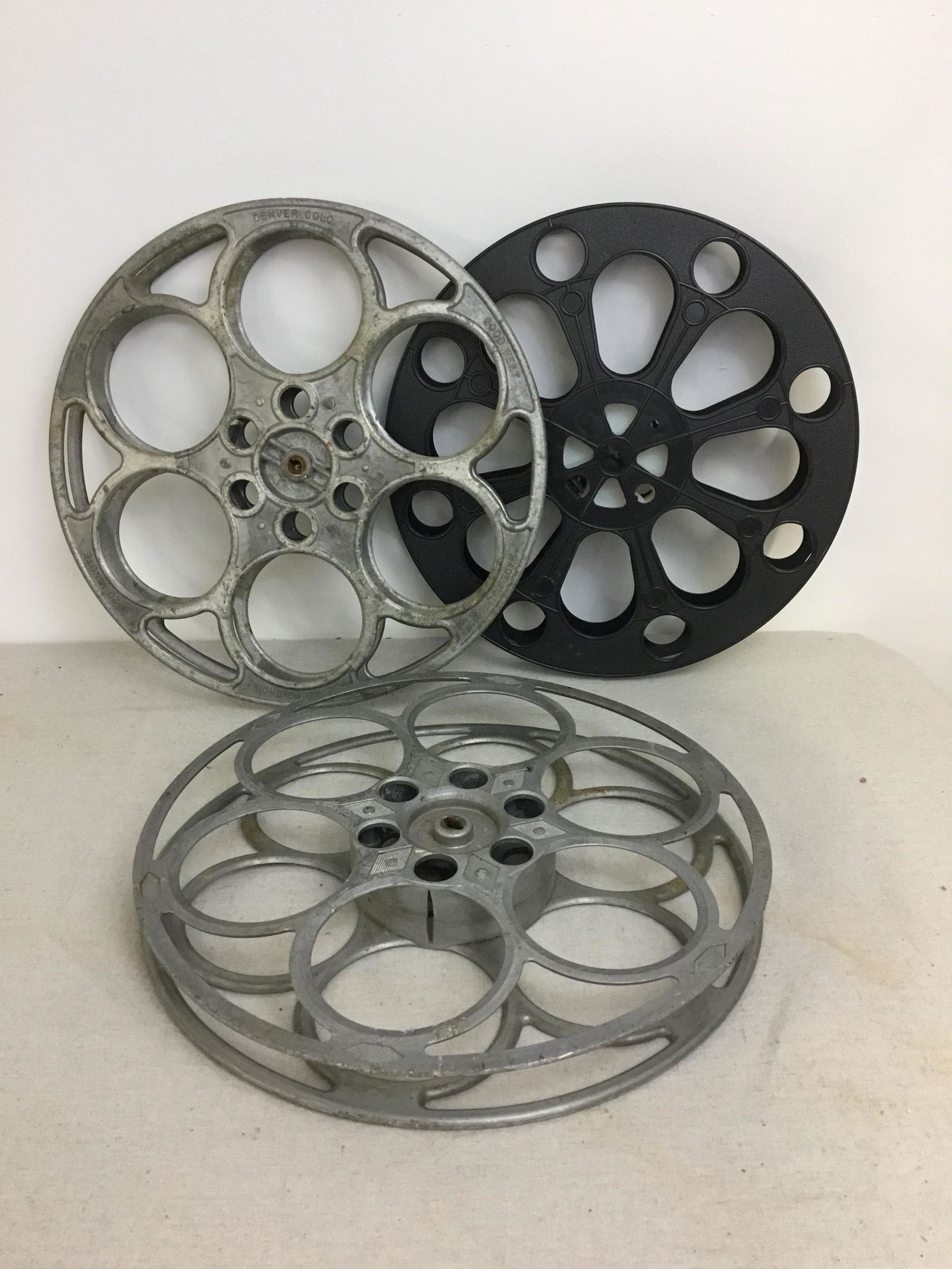 Three Large Film Reels Goldberg Sun Valley (1 of 3)