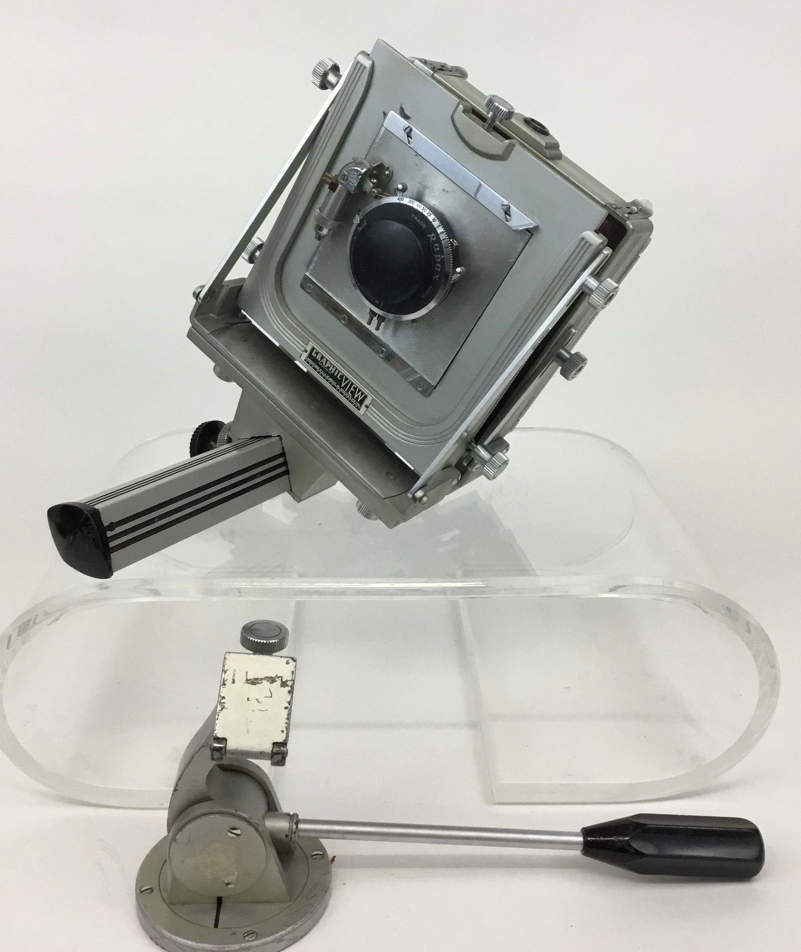 Graflex Graphic View Large Format 4 x 5 Camera on Rails (1 of 13)