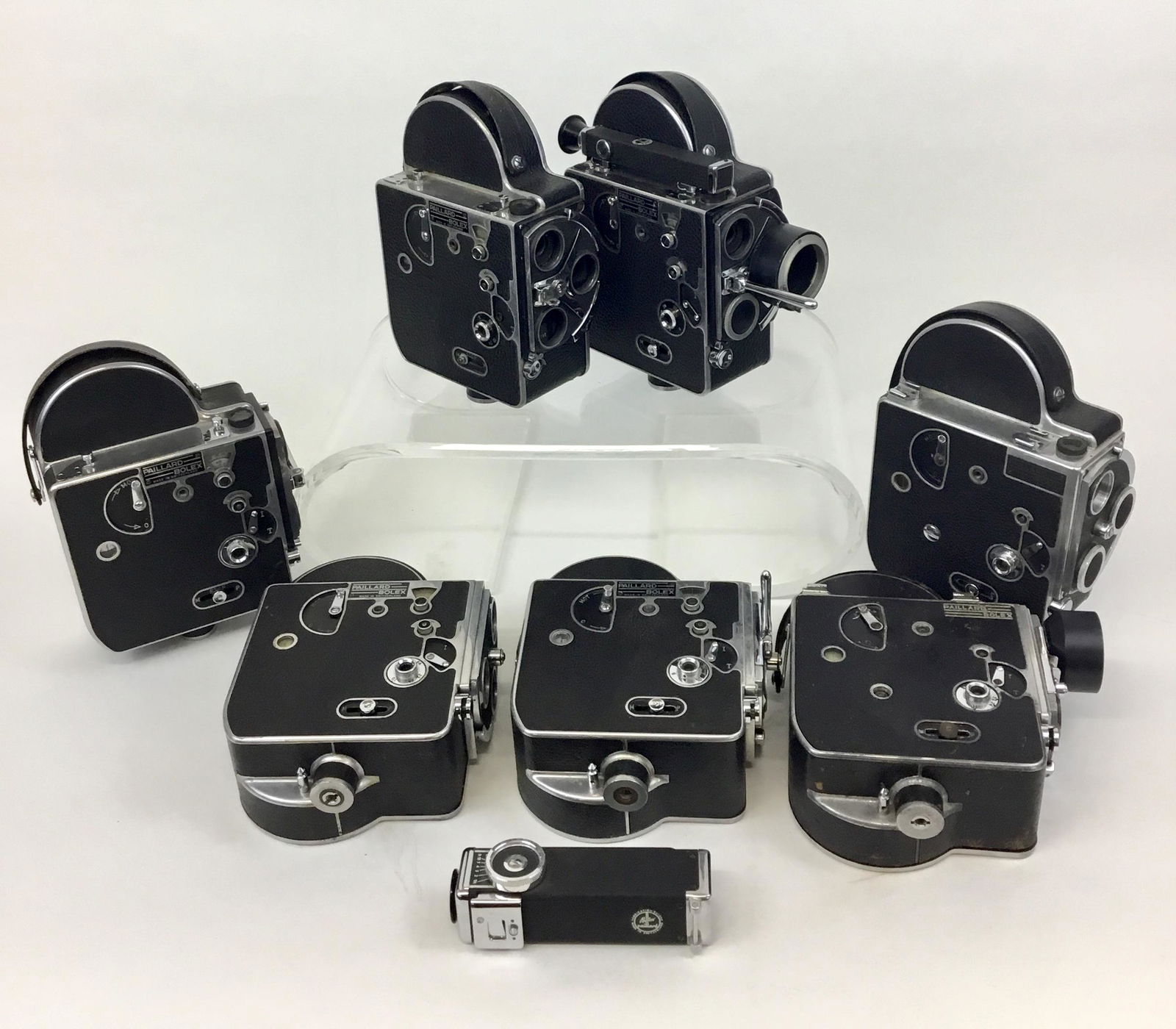 Lot of Vintage Paillard Bolex Movie Cameras 16mm (1 of 6)