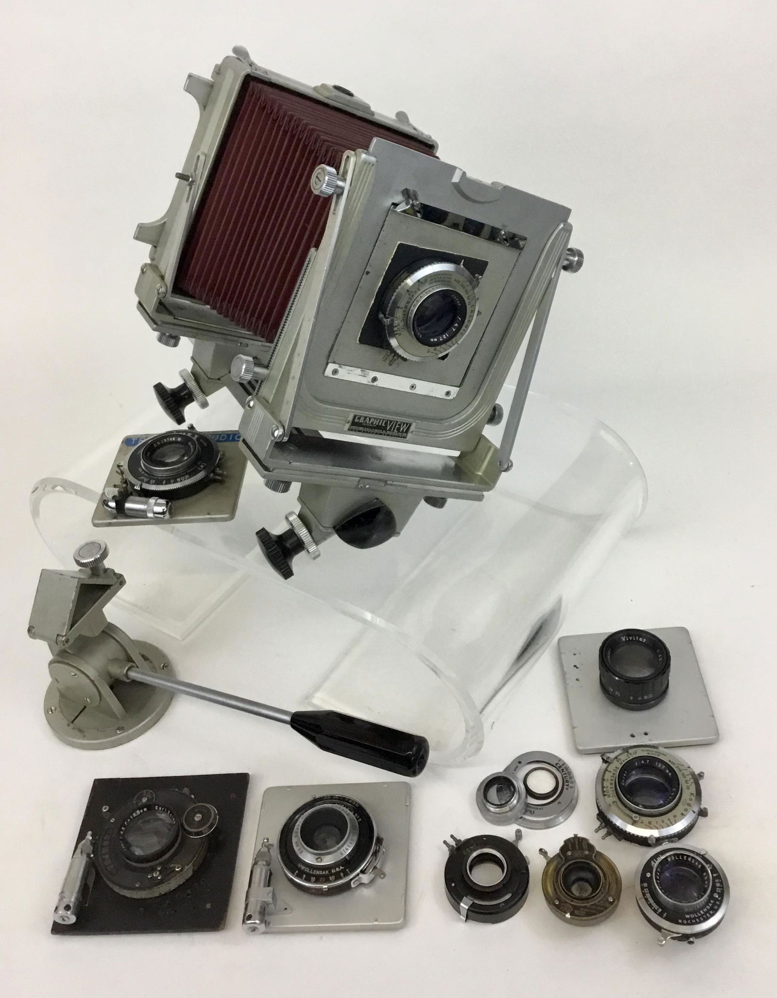 Vintage Graflex Graphic View Large Format 4x5 Camera (1 of 8)