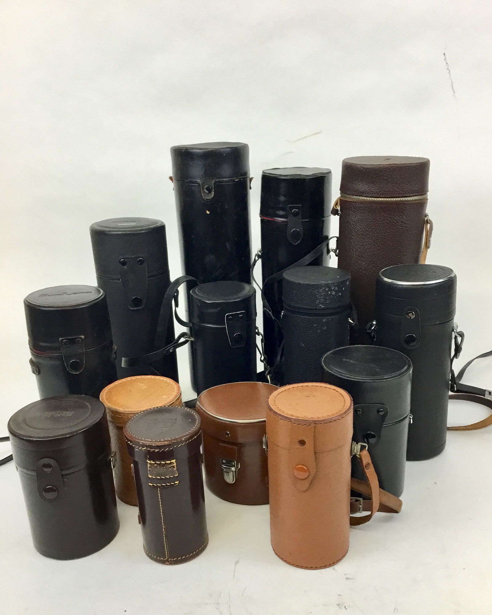 Vintage Empty Lens Cases Camera 35mm (1 of 3)