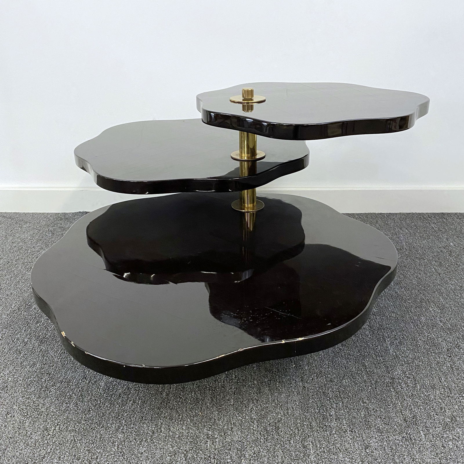 Rare Gabriella Crespi Tiered Cloud Table 1970s (1 of 15)