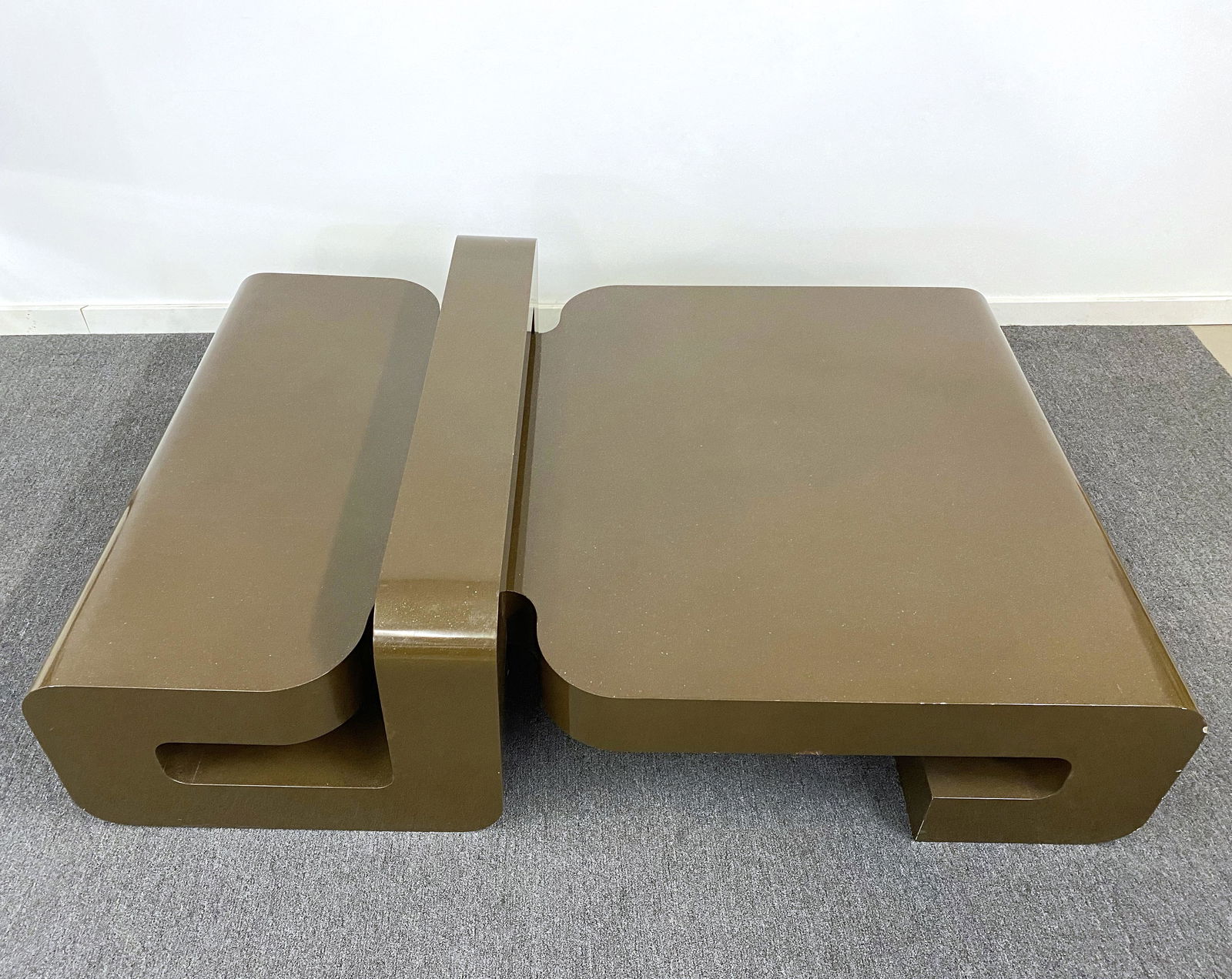Very Large 1970s Sculptural Coffee Table (1 of 11)