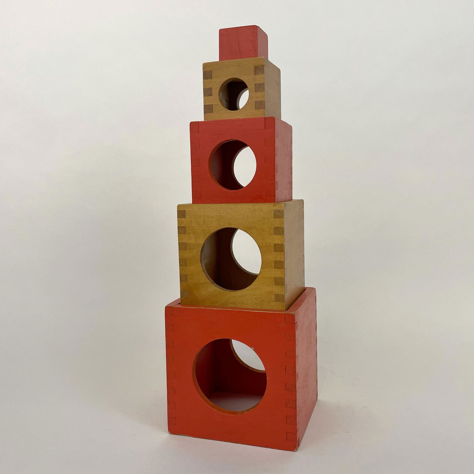 Charming Vintage Set of Creative Playthings Blocks (1 of 6)
