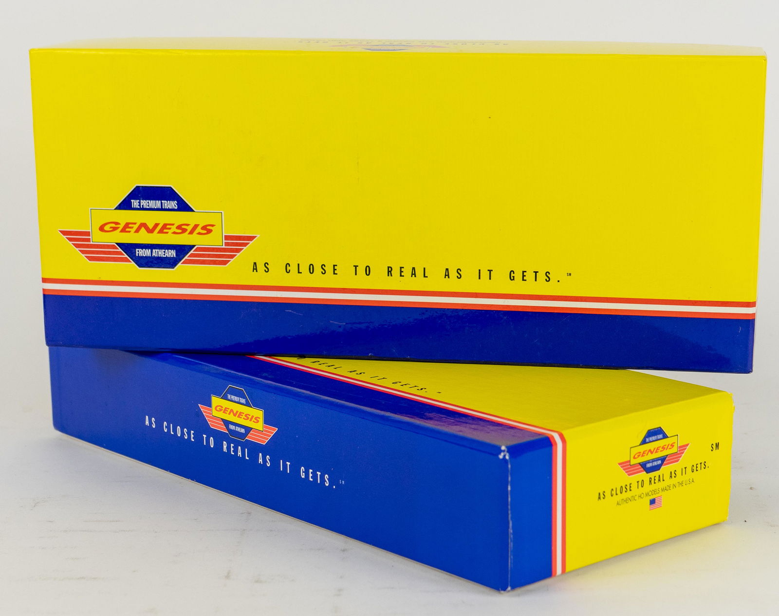 Lot of 2 Genesis Premium Trains SD70M and SD751 HO Scale (1 of 8)