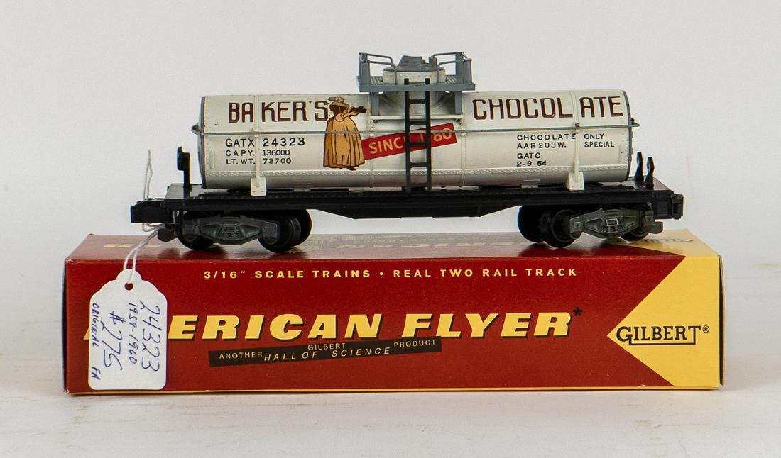 American Flyer by Gilbert 3/16 Bakers Chocolate Train Car (1 of 7)
