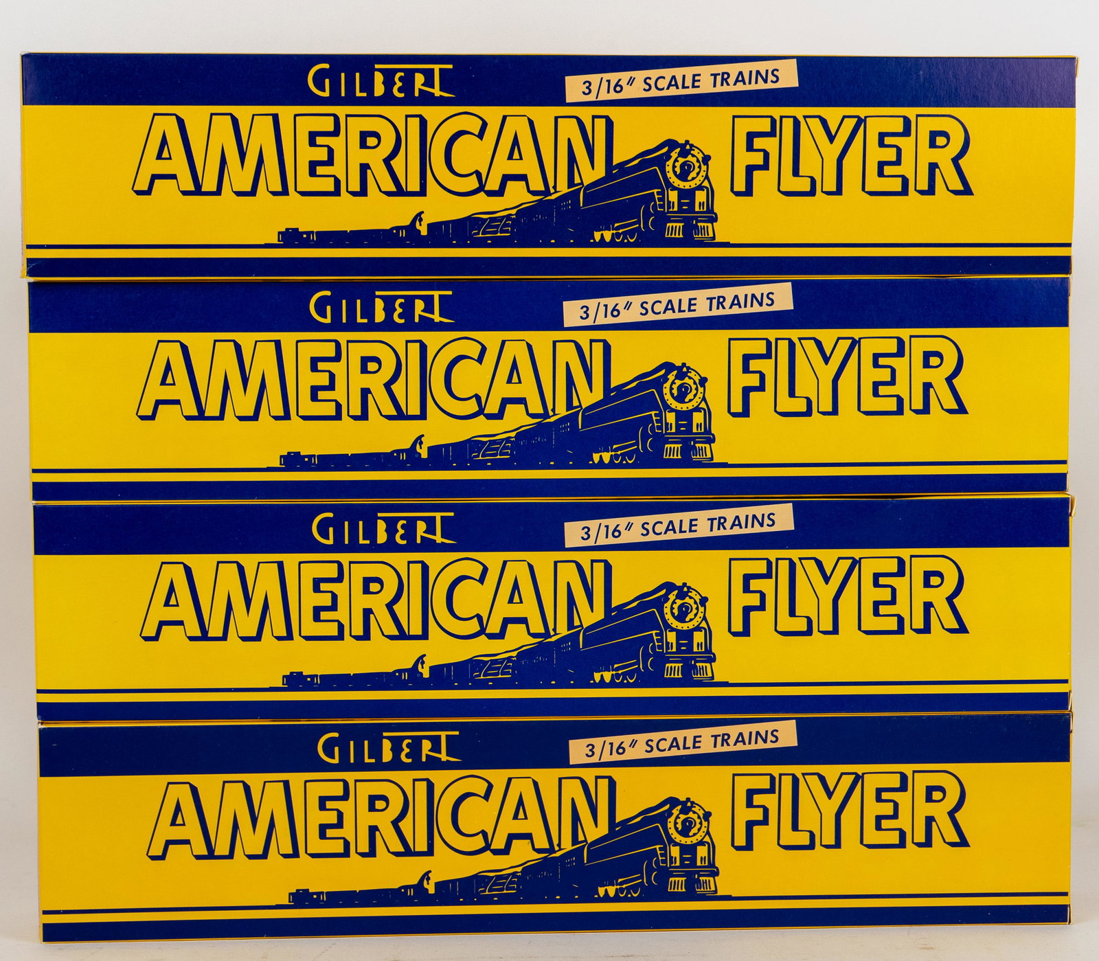 Lot of 4 American Flyer 3/16 Scale Trains Service Car Caboose and Two Passenger Cars (1 of 11)