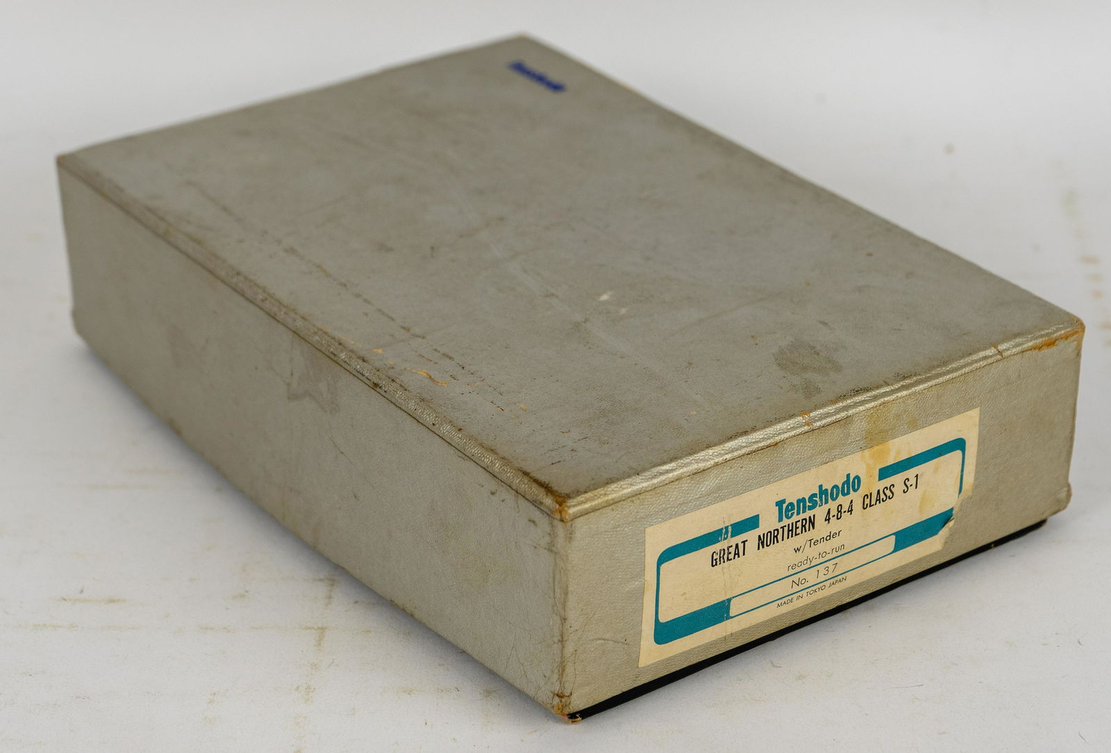 Tenshodo Brass Great Northern 4-8-4 Class S-1 with Tender Japan: Tenshodo brass Made in Japan Great Northern locomotive 2552 with tender, in box.