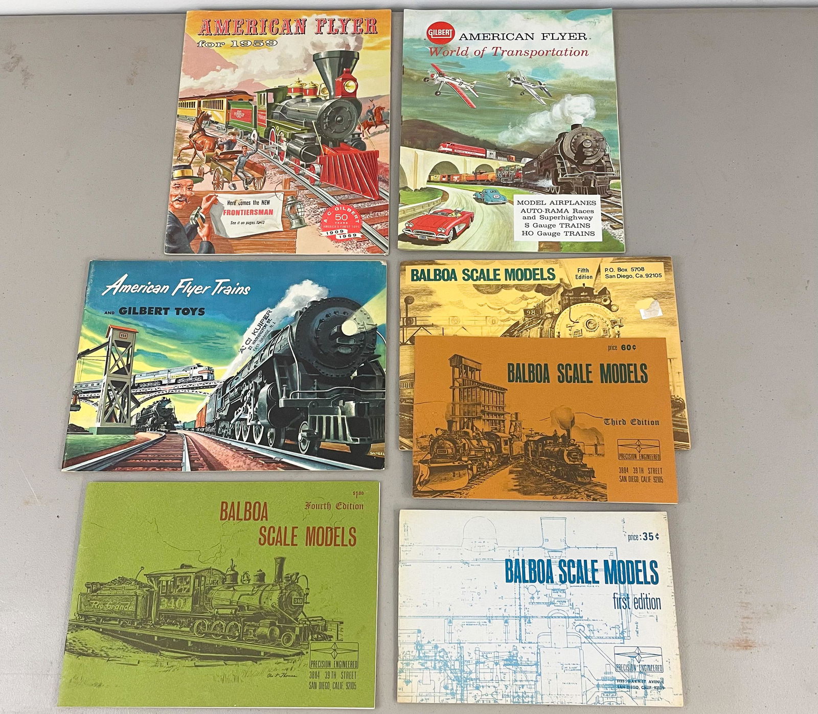 Vintage American Flyer and Balboa Catalogs 1952, 1959 (1 of 12)