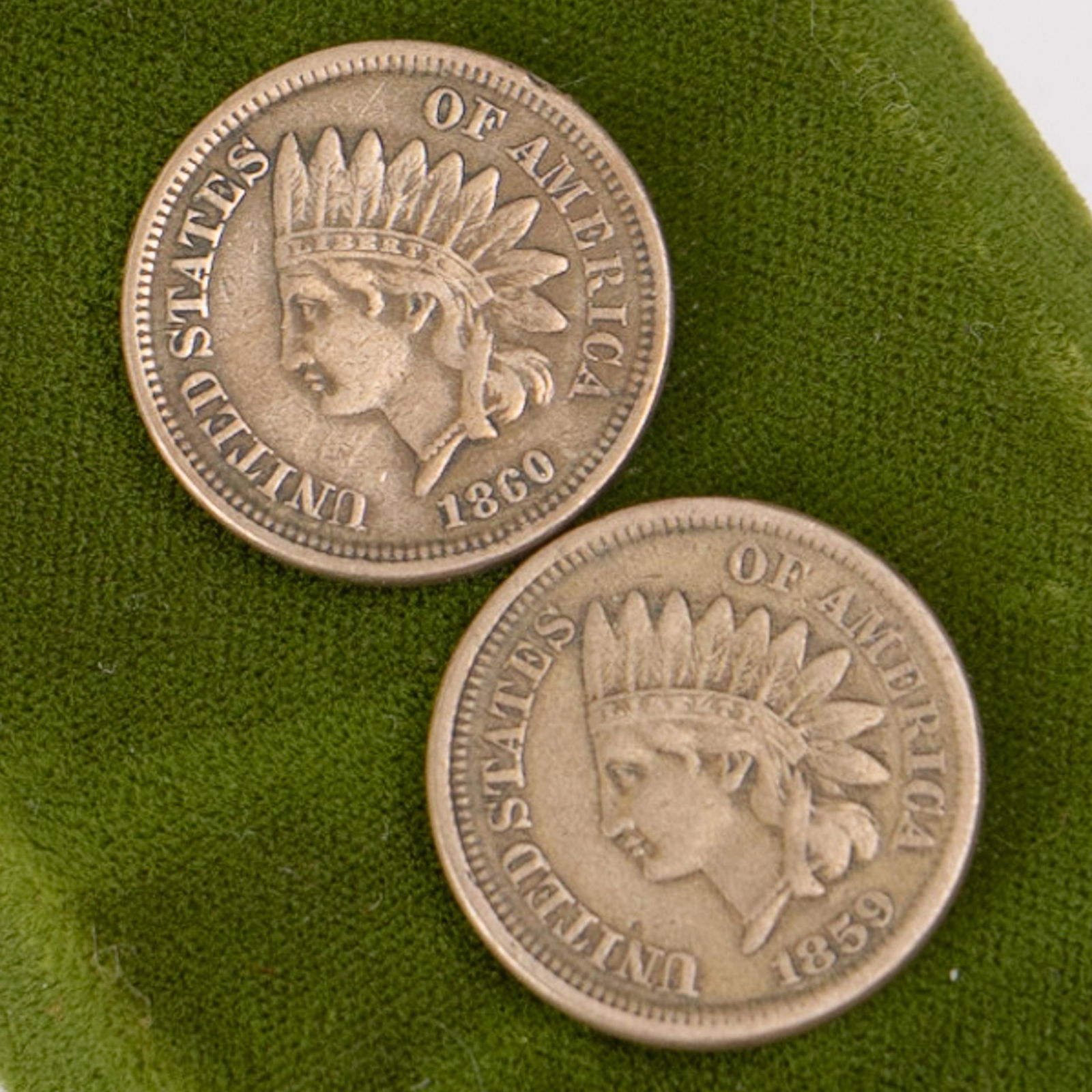 1859 1860 Indian Head Cents (1 of 6)