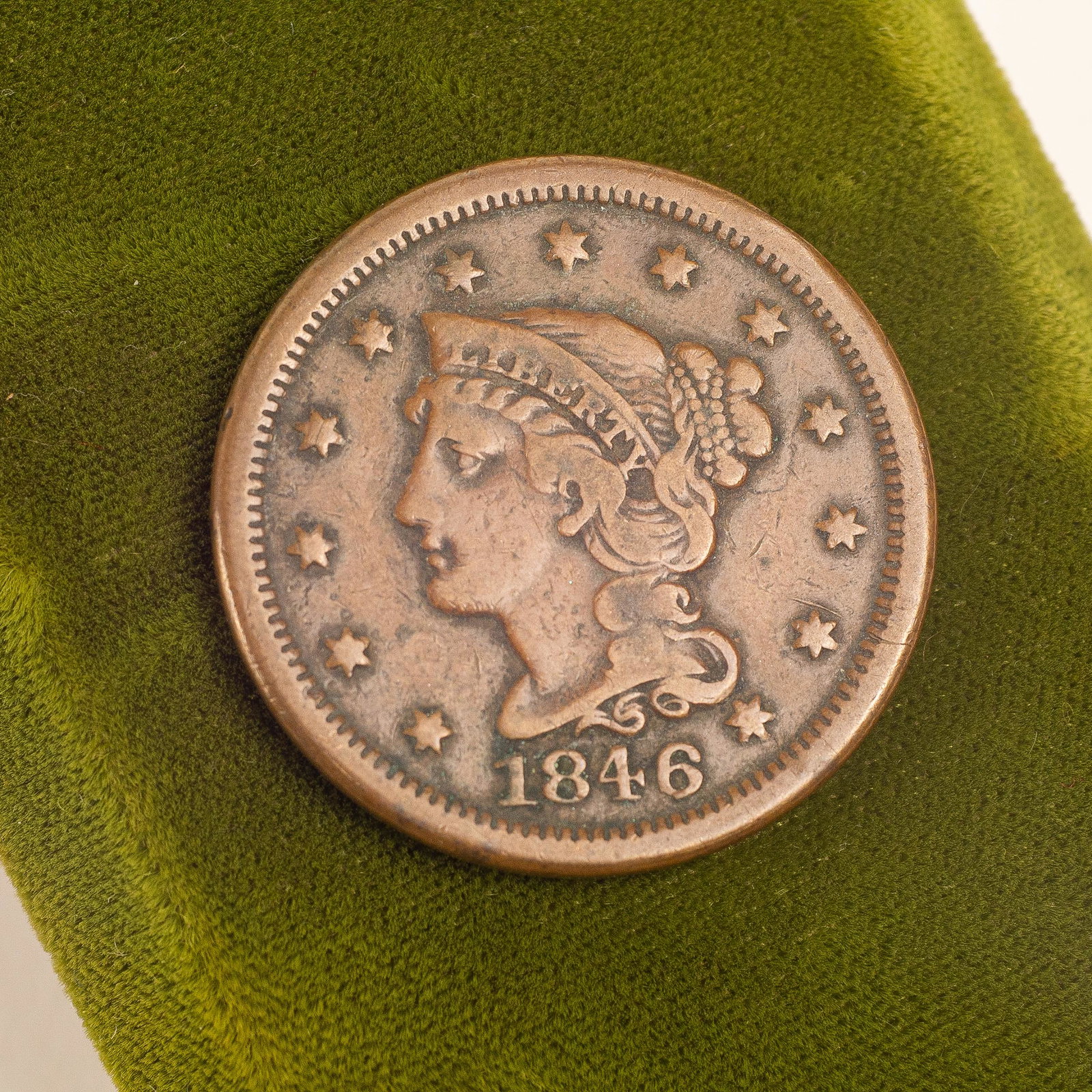 1846 Large Cent (1 of 2)