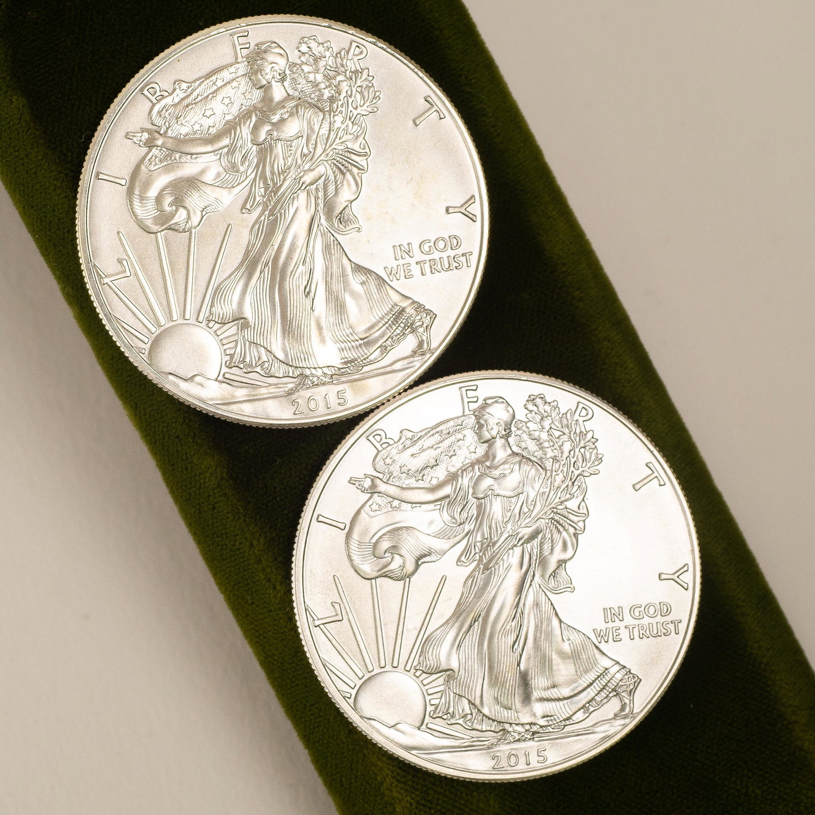 Two 2015 Silver Eagle BU (1 of 6)