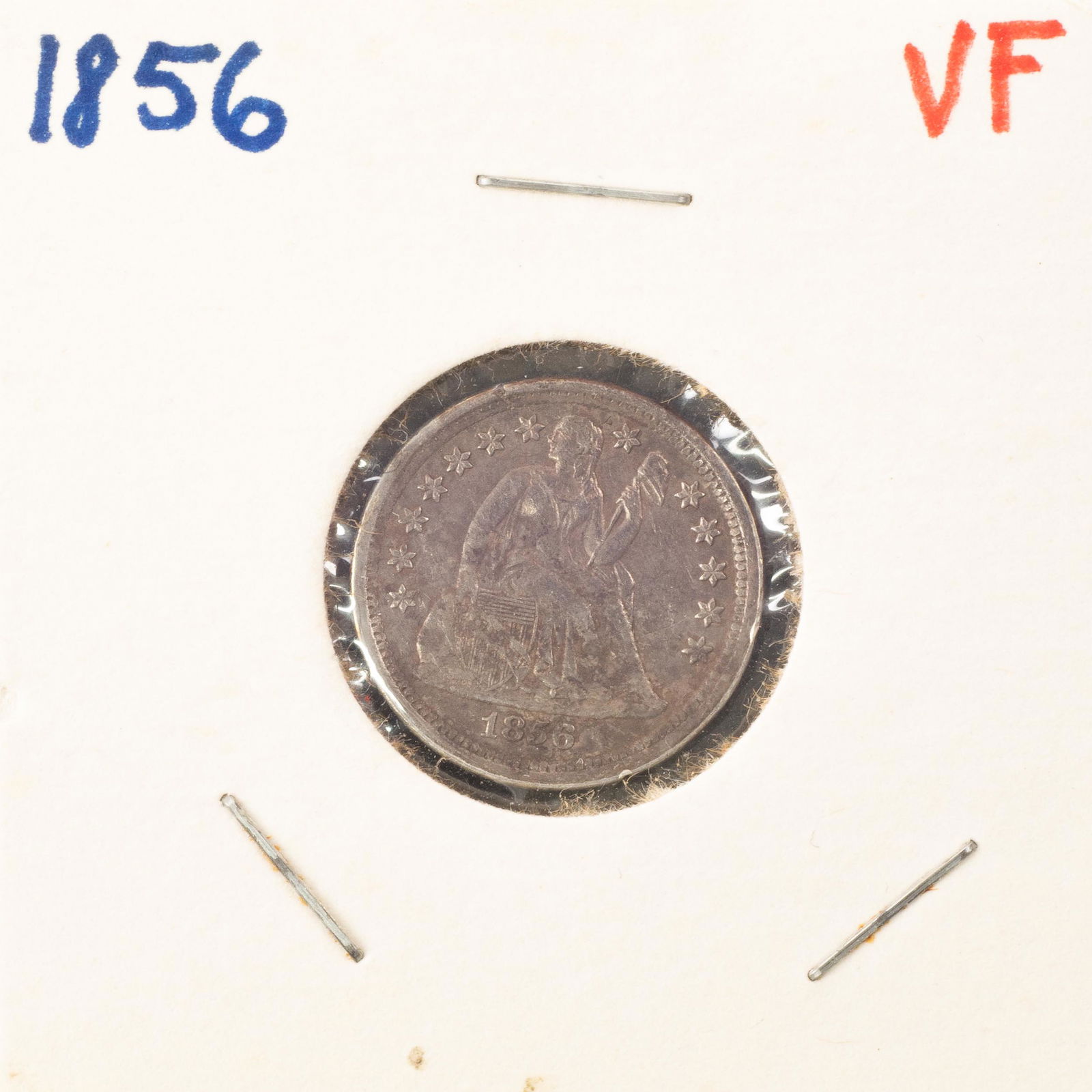 1856 Seated Liberty Dime VF (1 of 2)