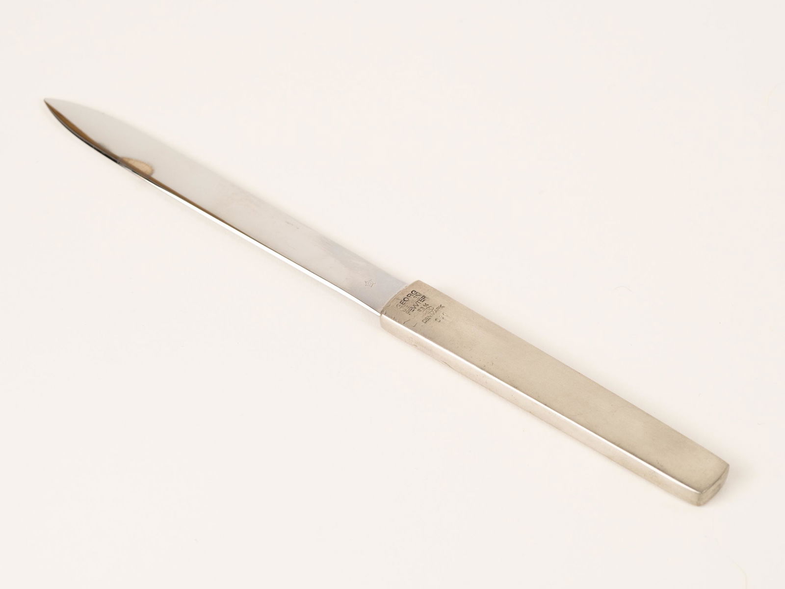 Georg Jensen Pewter Letter Opener with Box (1 of 6)