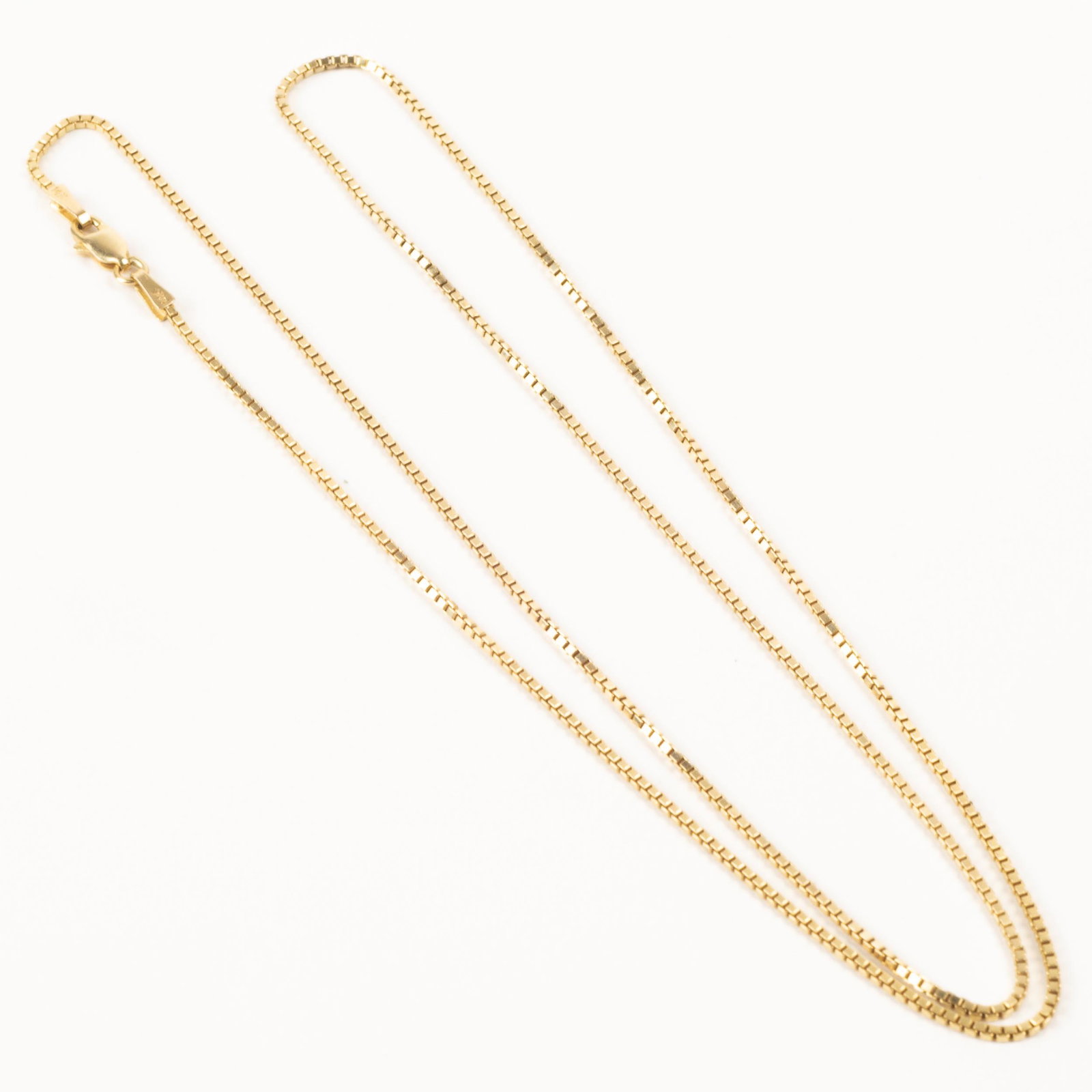Elegant 14K Gold Box Chain (1 of 5)