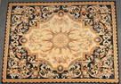 Aubusson Style Hand Woven Rug Wool 10' x 8'